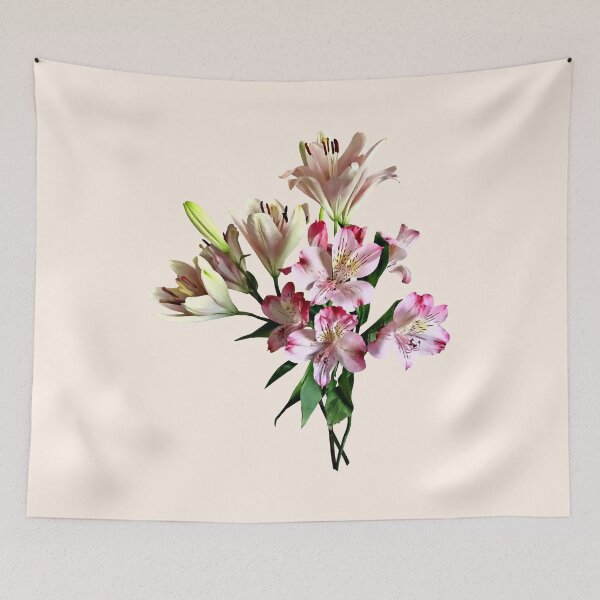 Item preview, Two Varieties of Pink Lilies designed and sold by Susan Savad.