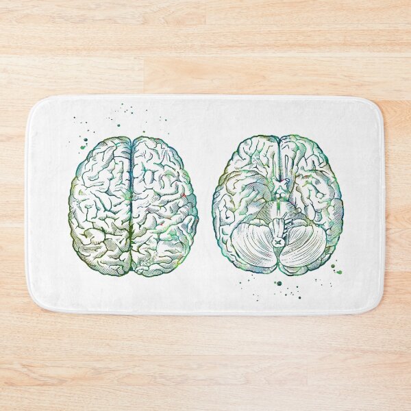 Item preview, Brain Anatomy Upside and Downside View designed and sold by EvasDreams.