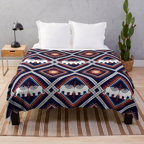 Item preview, elephant ethnic pattern designed and sold by Kriengkrai Meechai.