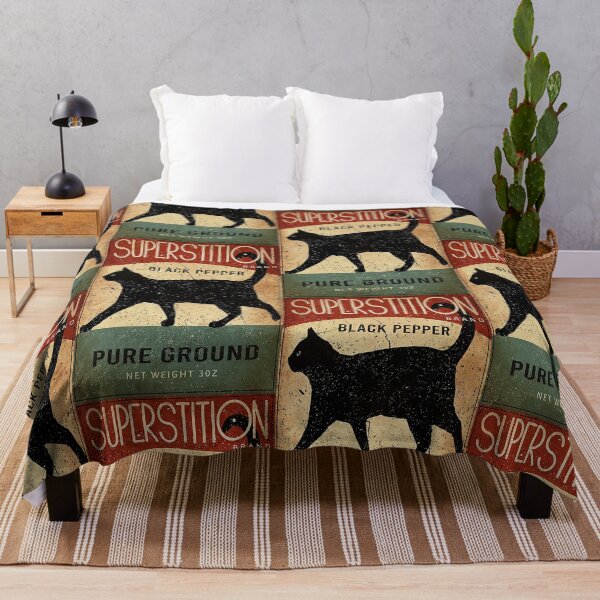 Item preview, Black Cat Pepper Kitchen Funny Cat Quotes Gift designed and sold by Douglafa.