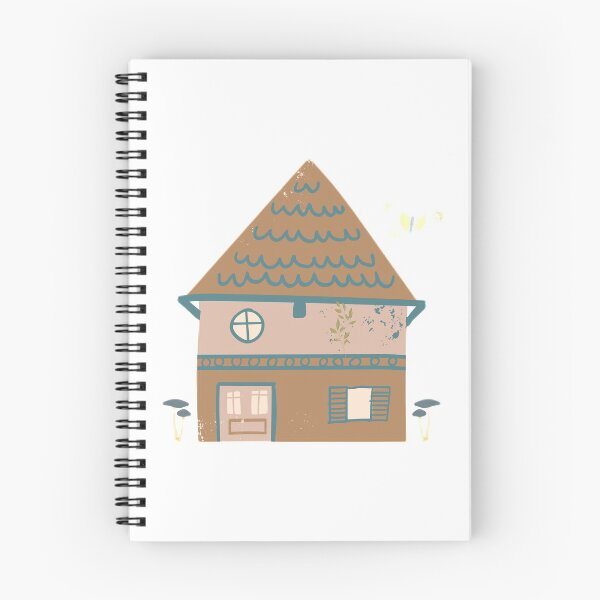 Item preview, cottage with butterflies designed and sold by peachyasho.