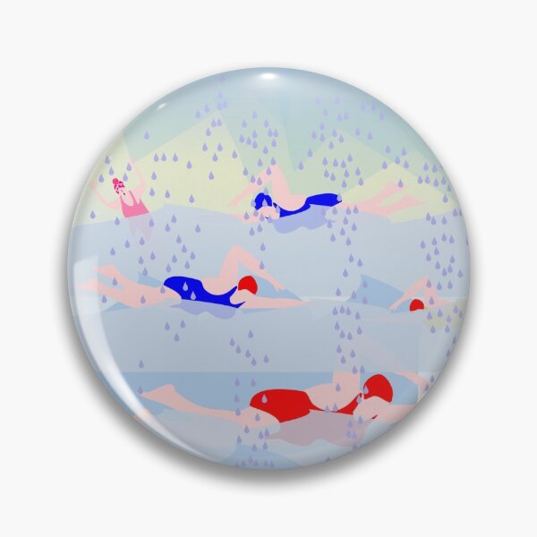 Item preview, Wild Swimming designed and sold by krisevansart.