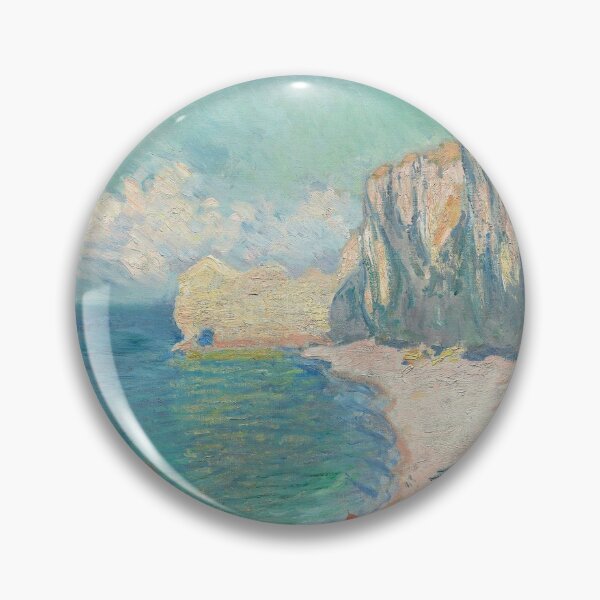 Item preview, The Beach and the Falaise d'Amont (1885) by Claude Monet designed and sold by polart-film.