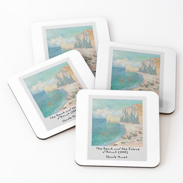 Item preview, The Beach and the Falaise d'Amont (1885) by Claude Monet designed and sold by polart-film.