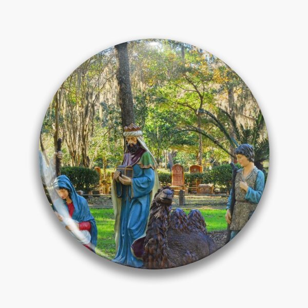 Item preview, Nativity Scene At Christ Church St. Simon Georgia designed and sold by LisaWootenPhoto.