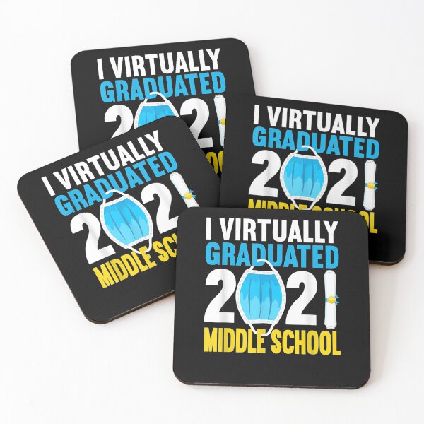 Item preview, Funny I Virtually Graduated Middle School I Class Of 2021 designed and sold by zpruby.