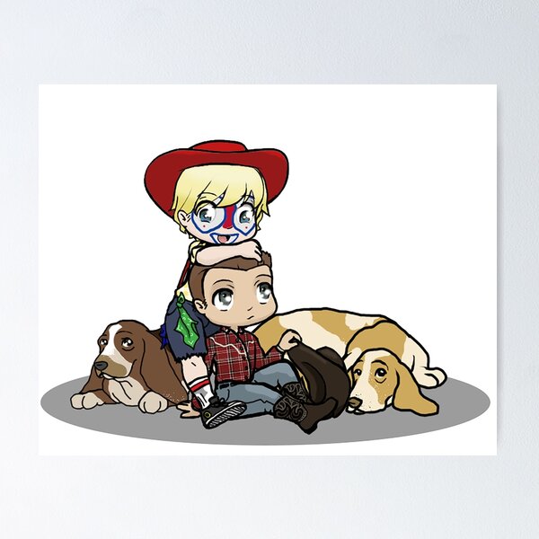 Item preview, Coke and Dillon chibis! designed and sold by baandjulia.