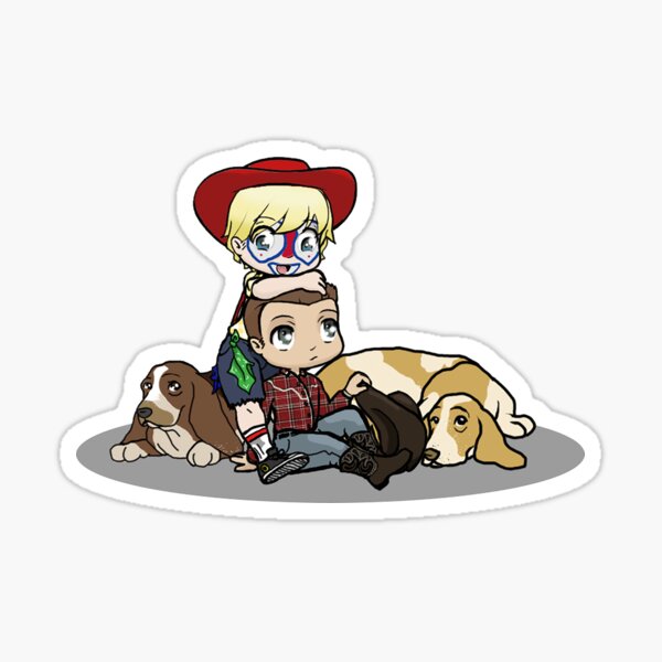 Item preview, Coke and Dillon chibis! designed and sold by baandjulia.