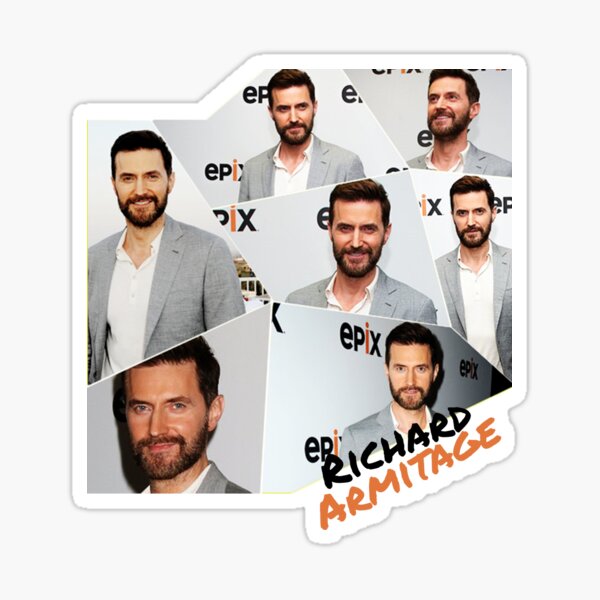 Richard Armitage - Mosaic Sticker