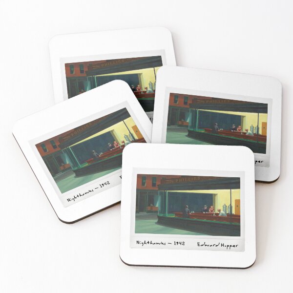 Item preview, Nighthawks (1942) by Edward Hopper designed and sold by polart-film.