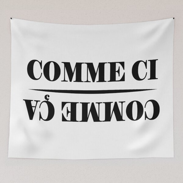 Item preview, Comme Ci Comme Ca designed and sold by TravelScientist.
