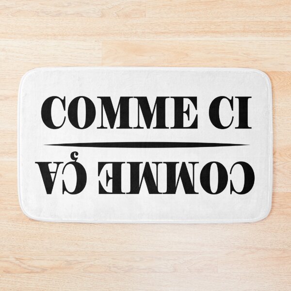 Item preview, Comme Ci Comme Ca designed and sold by TravelScientist.