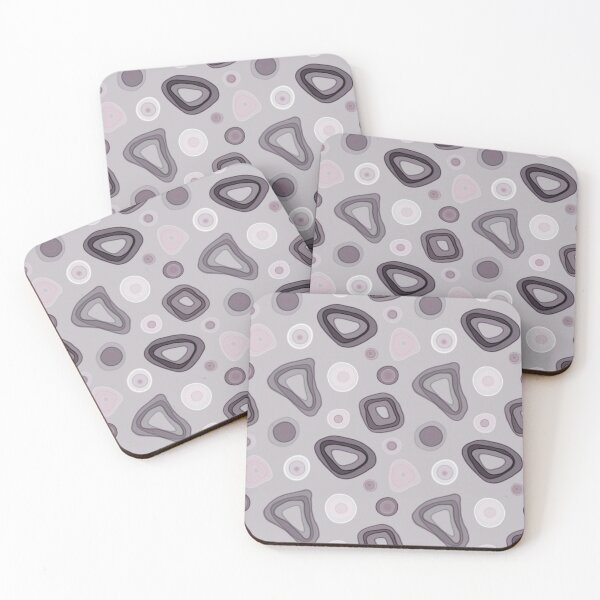 Item preview, Seamless abstract pattern. Ovals, circles, pattern, brown, pink, gray spots. designed and sold by UVI-CA.