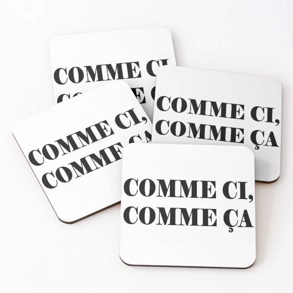 Item preview, Comme Ci Comme Ca designed and sold by TravelScientist.