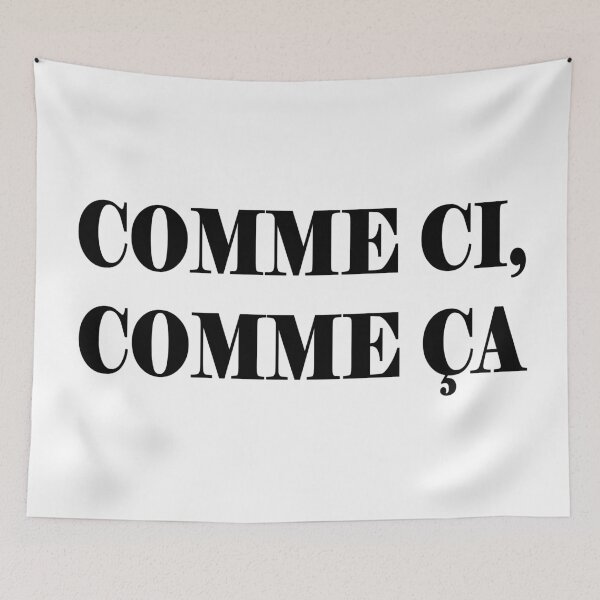 Item preview, Comme Ci Comme Ca designed and sold by TravelScientist.
