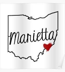 Heart Marietta Poster