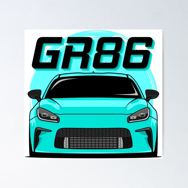 Item preview, Cyan GR86 designed and sold by goldentuners.