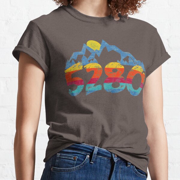 5280 Colorado mountains Classic T-Shirt