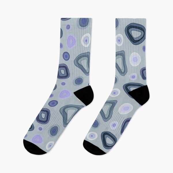 Item preview, Seamless abstract pattern. Ovals, circles, drawing, crimson, lilac, gray spots. designed and sold by UVI-CA.