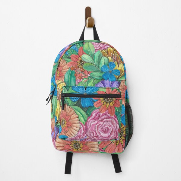 Item preview, Colorful Watercolor Floral Pattern designed and sold by Hollis Shaner.