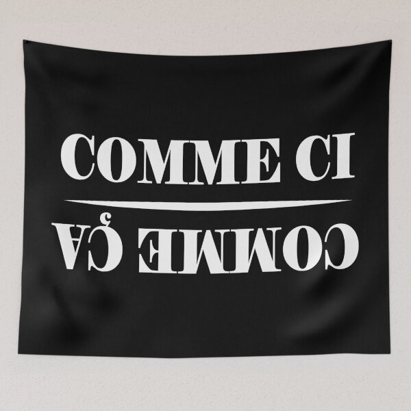 Item preview, Comme Ci Comme Ca designed and sold by TravelScientist.