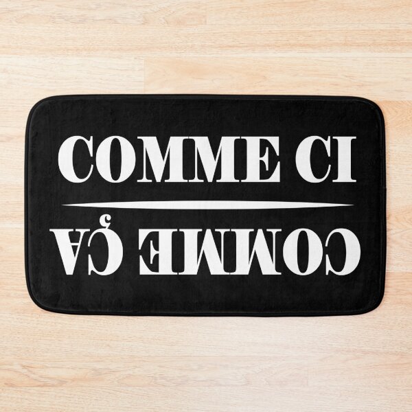 Item preview, Comme Ci Comme Ca designed and sold by TravelScientist.