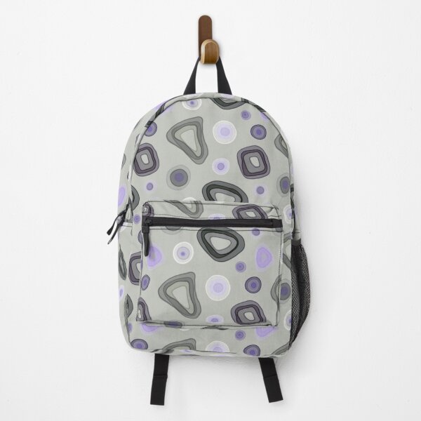 Item preview, Seamless abstract pattern. Ovals, circles, pattern, green, lilac, gray spots. designed and sold by UVI-CA.