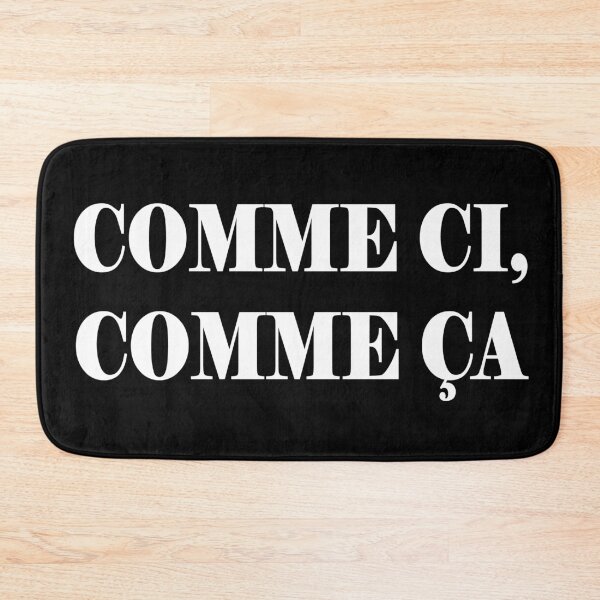 Item preview, Comme Ci Comme Ca designed and sold by TravelScientist.