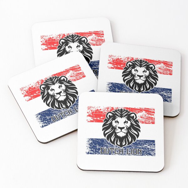 Item preview, Go Holland! - Dutch Lion Distressed Flag designed and sold by DWDiva.