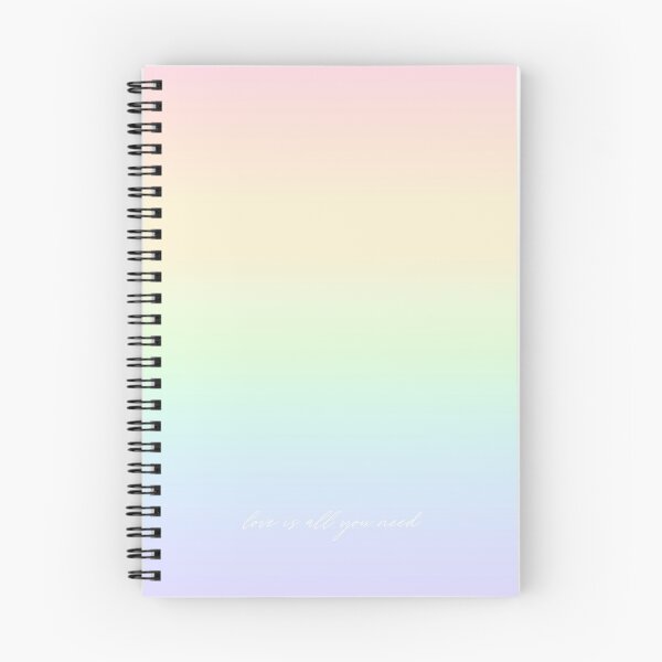 Item preview, Pastel Rainbow Love is All You Need designed and sold by MichalisStudio.