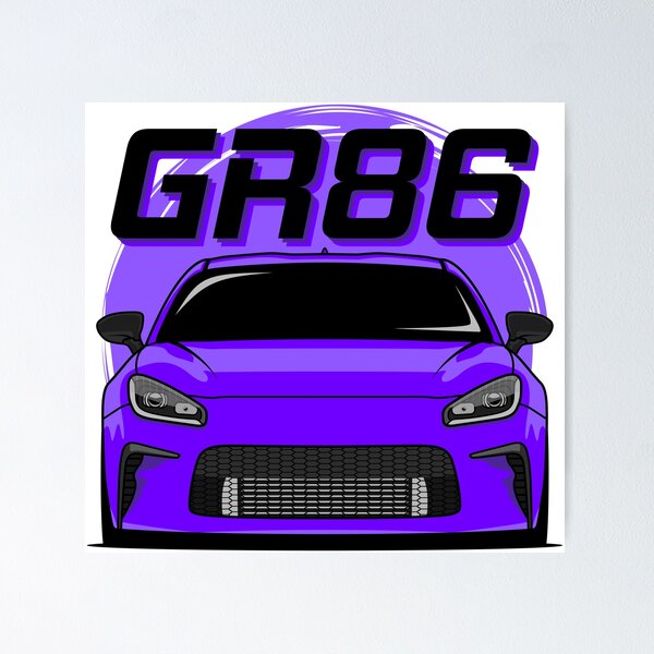 Item preview, Purple GR86 designed and sold by goldentuners.