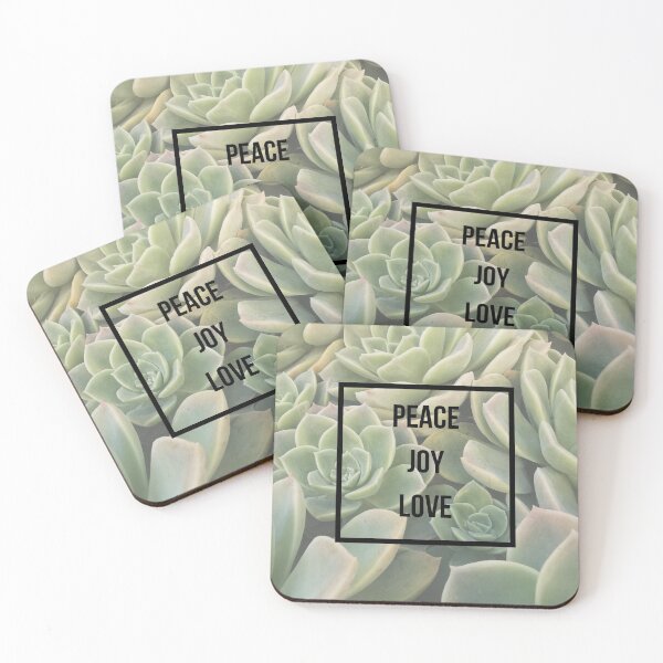 Item preview, Desert Rose Peace Joy Love T-Shirt designed and sold by SB-Tees.