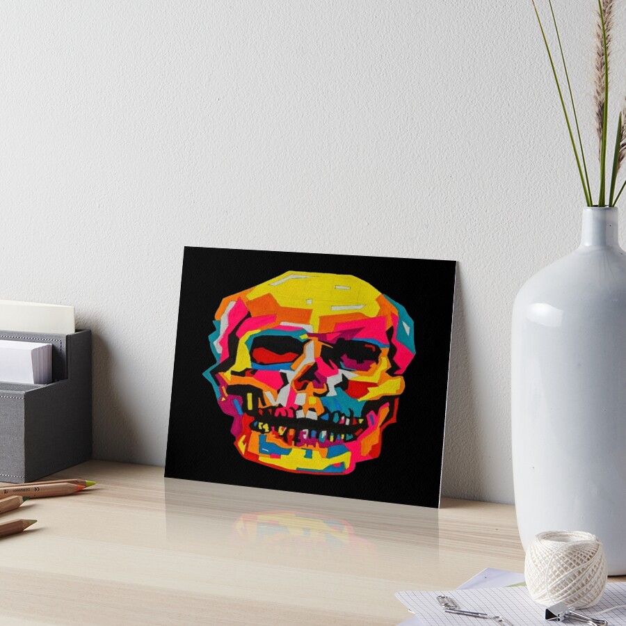 Item preview, Art Board Print designed and sold by TheHand-art.