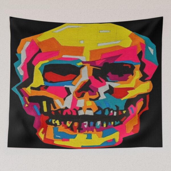 Item preview, Colorful skeleton designed and sold by TheHand-art.