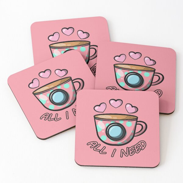 Item preview, All I need is my camera and coffee pink camera coffee cup designed and sold by RegretfulTurtle.