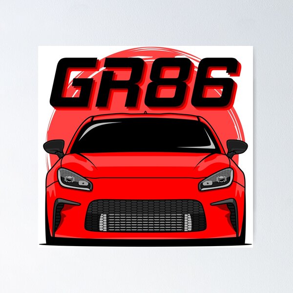Item preview, Red GR86 designed and sold by goldentuners.