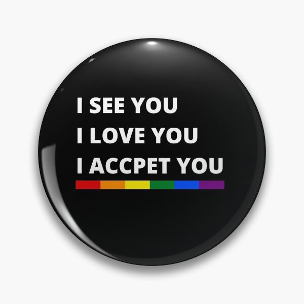 Item preview, Copy of I See You I Love You I Accept You, With Rainbow Colors designed and sold by Avishy.