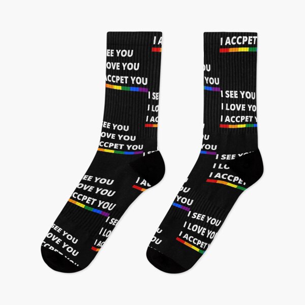 Item preview, Copy of I See You I Love You I Accept You, With Rainbow Colors designed and sold by Avishy.