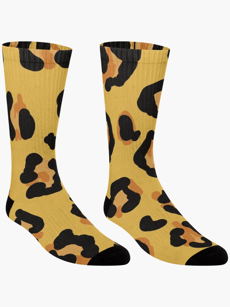 Thumbnail 3 of 5, Socks, Leopard Pattern Design designed and sold by Youpattern.
