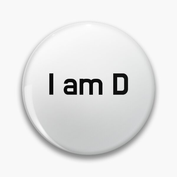 Item preview, I am D designed and sold by SPYG.
