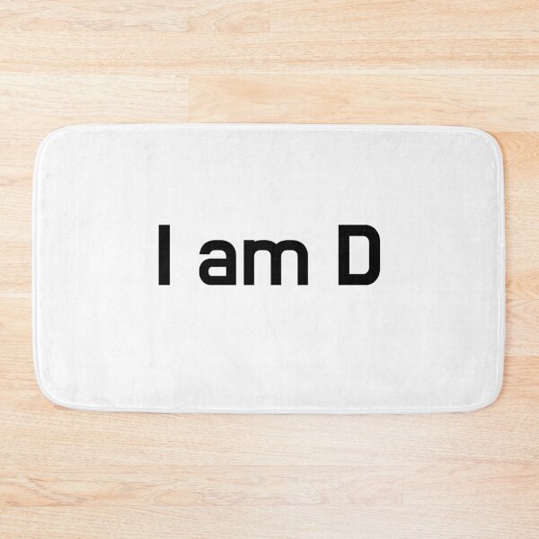 Item preview, I am D designed and sold by SPYG.