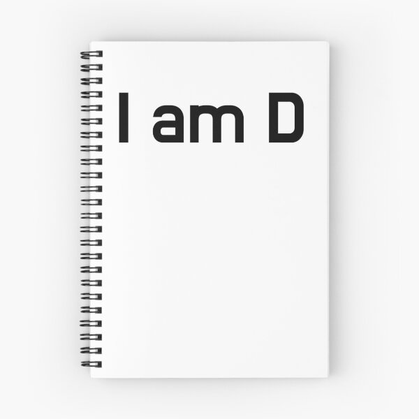 Item preview, I am D designed and sold by SPYG.