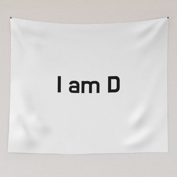 Item preview, I am D designed and sold by SPYG.