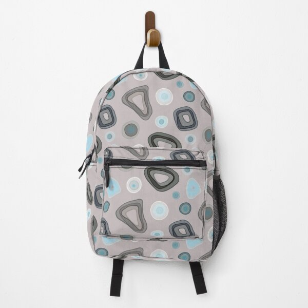 Item preview, Seamless abstract pattern. Ovals, circles, pattern, blue, brown, gray spots. designed and sold by UVI-CA.