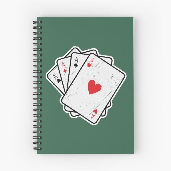Item preview, Quad Aces: All 4 Lucky Ace Cards designed and sold by Happy Puppy Print On Demand.