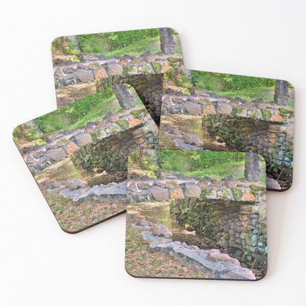 Item preview, Stone Bridge At Lee State Park South Carolina designed and sold by LisaWootenPhoto.