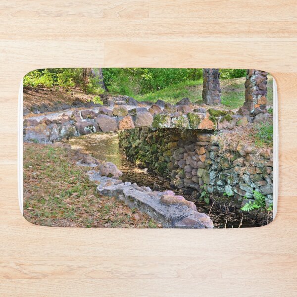 Item preview, Stone Bridge At Lee State Park South Carolina designed and sold by LisaWootenPhoto.