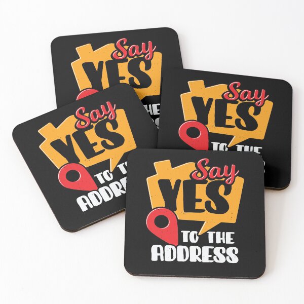 Item preview, Say Yes To The Address Realtor Gift designed and sold by Marcid95.