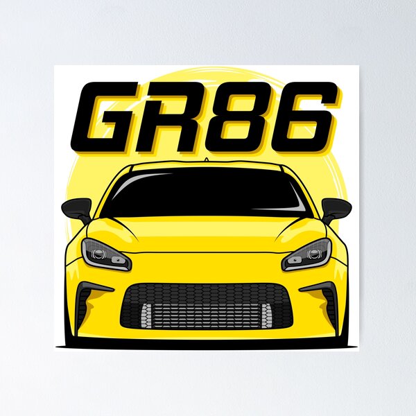 Item preview, Yellow GR86 designed and sold by goldentuners.