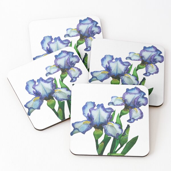 Item preview, 'Next to me' Iris watercolour painting designed and sold by Irsaervin.